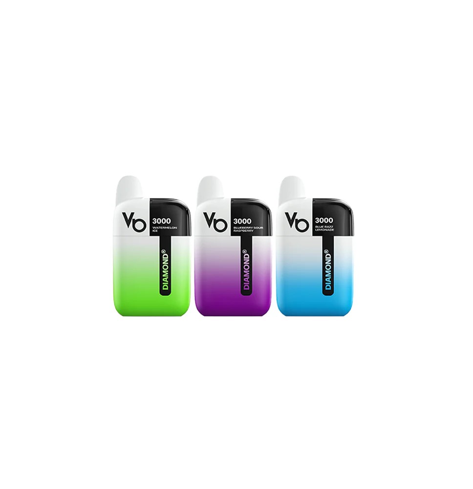 20mg Vapes Bar Diamond 3000 Pod Vape Kit 3000 Puffs