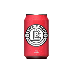 Buy 12 x Little Rick 32mg CBD Sparkling 330ml Cola | Express Highs UK