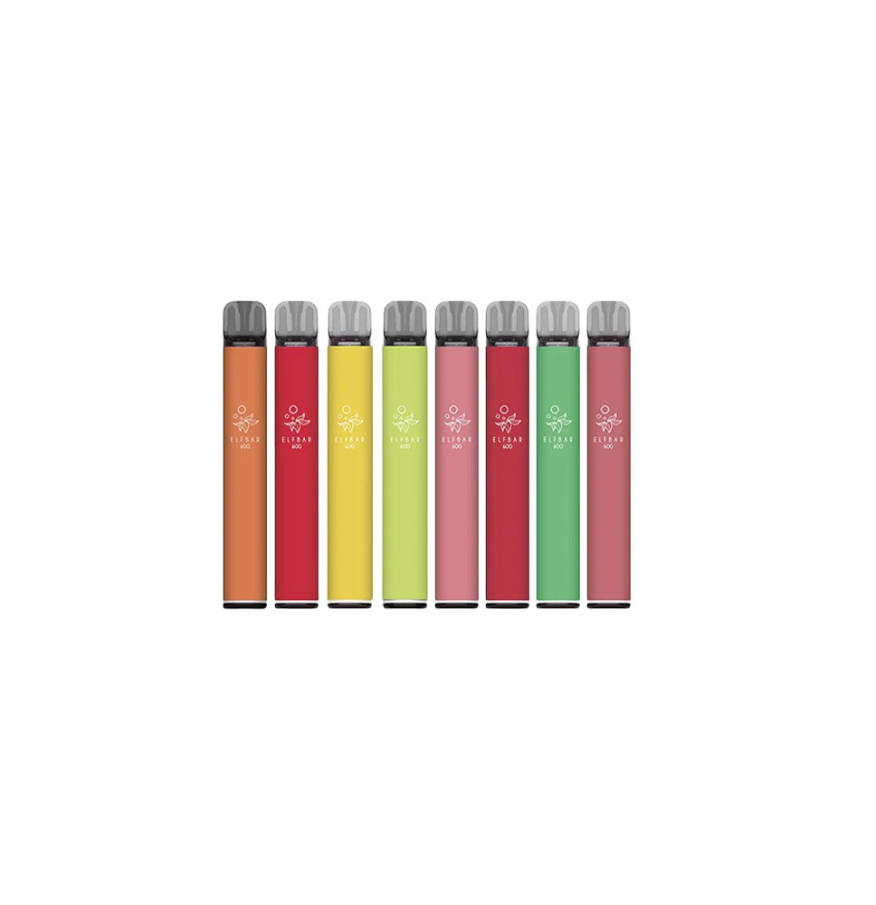 20mg Elf Bar 600 Prefilled Pod Vape Kit 600 Puffs