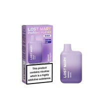 20mg Lost Mary BM600 Prefilled Pod Vape Kit 600 Puffs