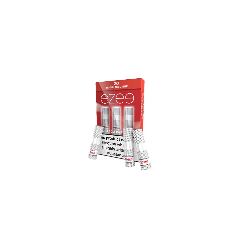 20mg Ezee E-cigarette Cartridges Tobacco 1050 Puffs