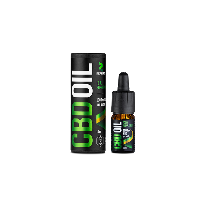 Buy Reakiro 1000mg CBD Oil 10% Full Spectrum - 10ml (BUY 1 GET 1 FREE) | Express Highs UK