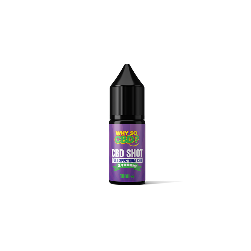 Buy Why So CBD? 2400mg Full Spectrum CBD Shot 10ml | Express Highs UK