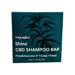 Buy Voyager 100mg CBD Shine Shampoo Bar - 100g | Express Highs UK