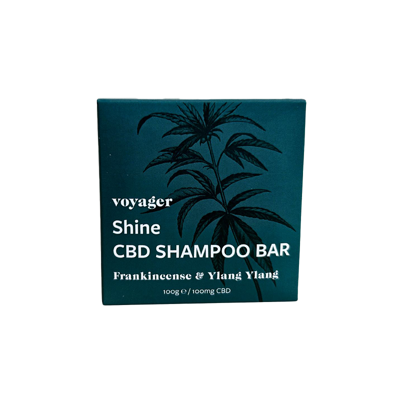 Buy Voyager 100mg CBD Shine Shampoo Bar - 100g | Express Highs UK