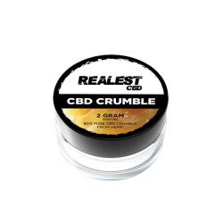 Buy Realest CBD 2000mg 80% Broad Spectrum CBD Crumble (BUY 1 GET 1 FREE) | Express Highs UK