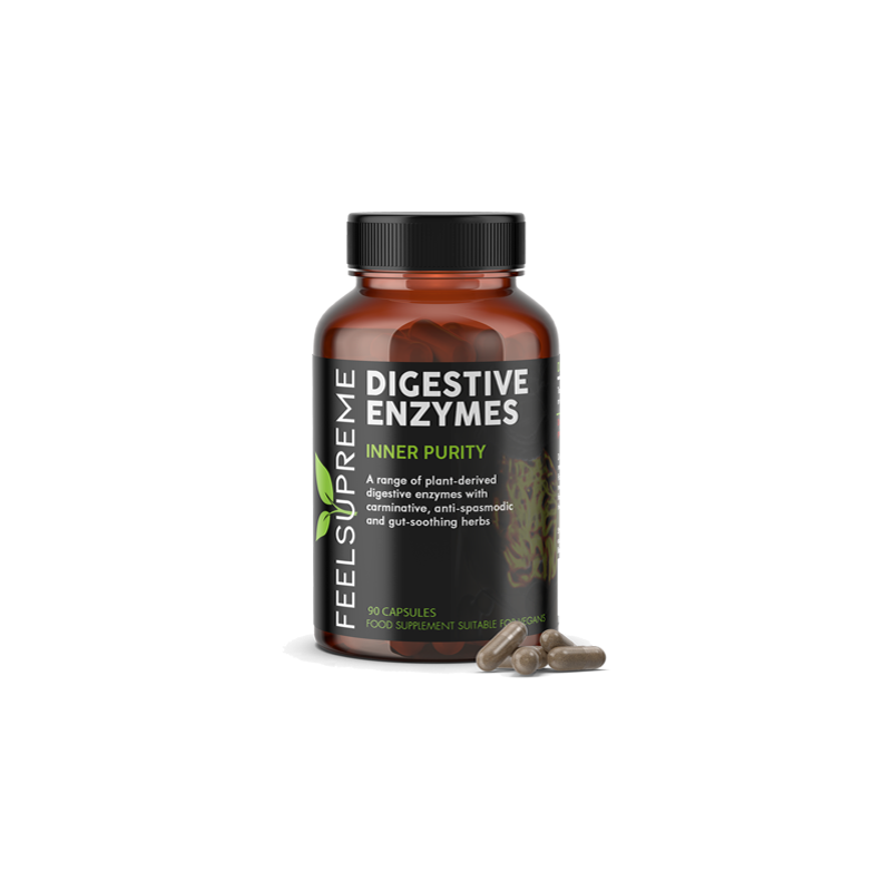 Buy Feel Supreme Digestive Enzymes Inner Purity Capsules - 90 Caps | Express Highs UK