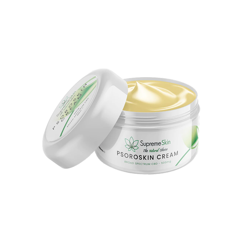 Buy Supreme CBD 2500mg Psoroskin CBD Cream - 500ml | Express Highs UK