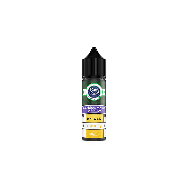 Buy British Blissful 1000mg H4 CBD E-Liquid 50ml | Express Highs UK