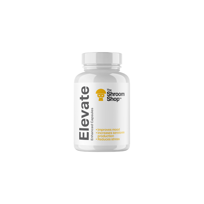 Buy The Shroom Shop Enhanced Elevate 67500mg Capsules - 90 Caps | Express Highs UK