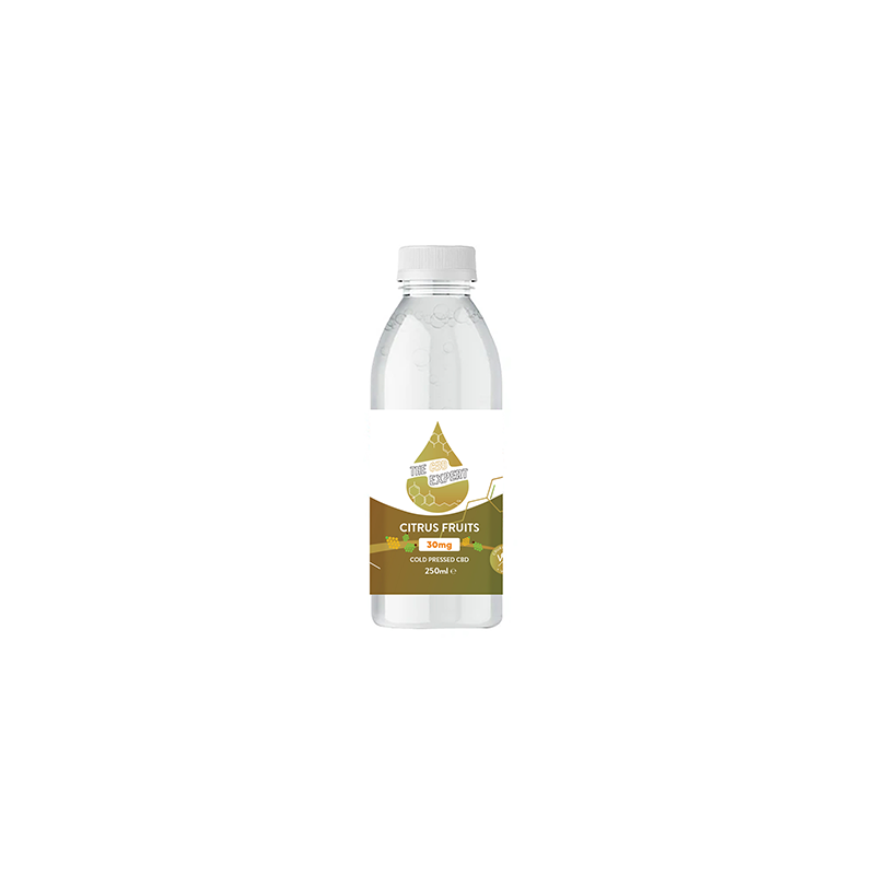 Buy The CBD Expert 30mg Cold Pressed CBD Sparkling Drink - 250ml | Express Highs UK