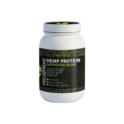 Buy Feel Supreme Hemp Protein Superfood Blend - 500g | Express Highs UK