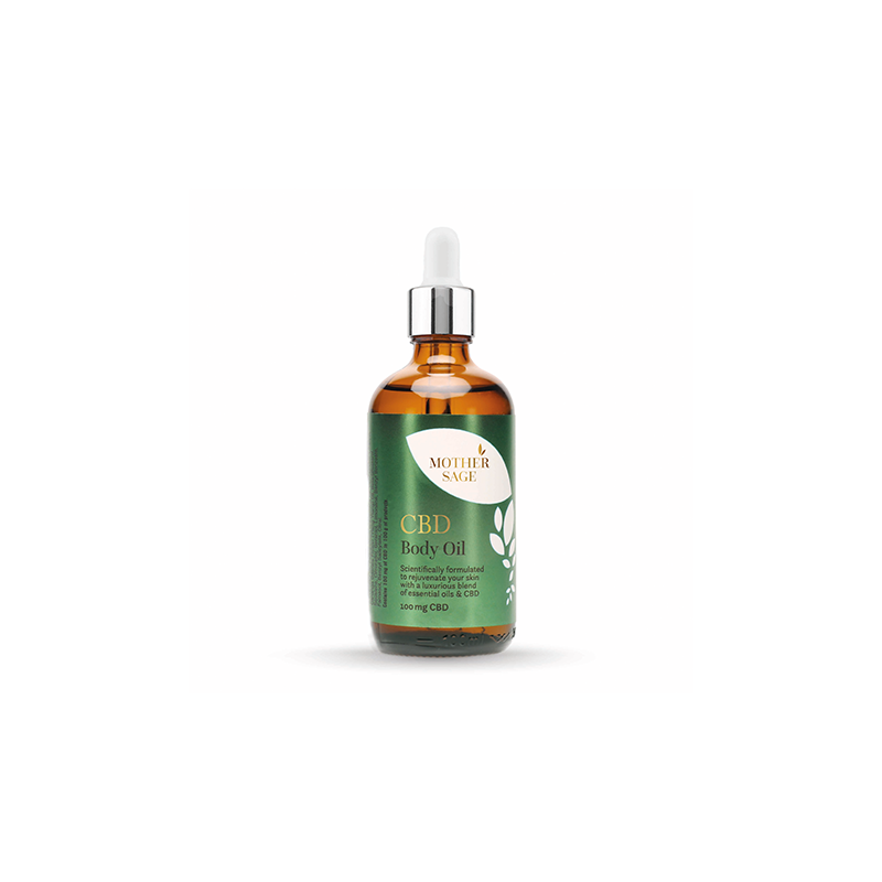 Buy MotherSage 100mg CBD Body Oil - 100ml | Express Highs UK