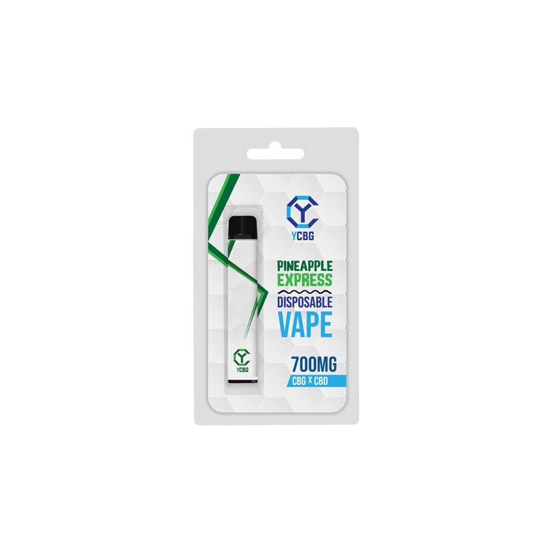 Buy yCBG 700mg CBD + CBG Flowform Disposable Vape Pen (BUY 1 GET 1 FREE) | Express Highs UK