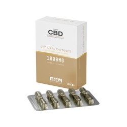 Buy CBD by British Cannabis 1000mg CBD 100% Cannabis Oral Capsules - 30 Caps | Express Highs UK