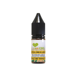 Buy Love CBD 600mg Sativa CBD + CBG E-liquid 10ml (65PG-35VG) | Express Highs UK