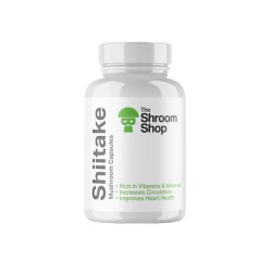 Buy The Shroom Shop Shiitake Mushroom 45000mg Capsules - 90 Caps | Express Highs UK