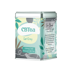 Buy CBTea 250mg Cold Pressed Full Spectrum CBD Earl Grey Tea - 100g | Express Highs UK