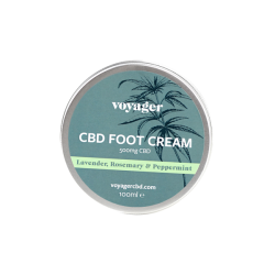 Buy Voyager 500mg CBD Foot Cream - 100ml | Express Highs UK