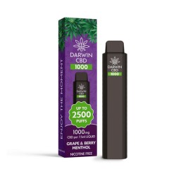 Buy Darwin CBD 1000 Disposable Vape Device 2500 Puffs | Express Highs UK