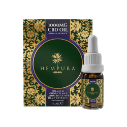 Buy Hempura 1000mg CBD Broad Spectrum Oil Refined with terpenes - 10ml | Express Highs UK