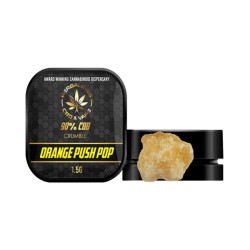 Buy Herbaleyes 90% CBD Orange Push Pop Dab Slabs - 1.5g | Express Highs UK