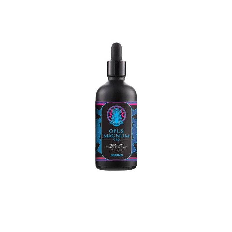 Buy Opus Magnum High Potent 8000mg Full Spectrum CBD Oil 50ml (BUY 1 GET 1 FREE) | Express Highs UK