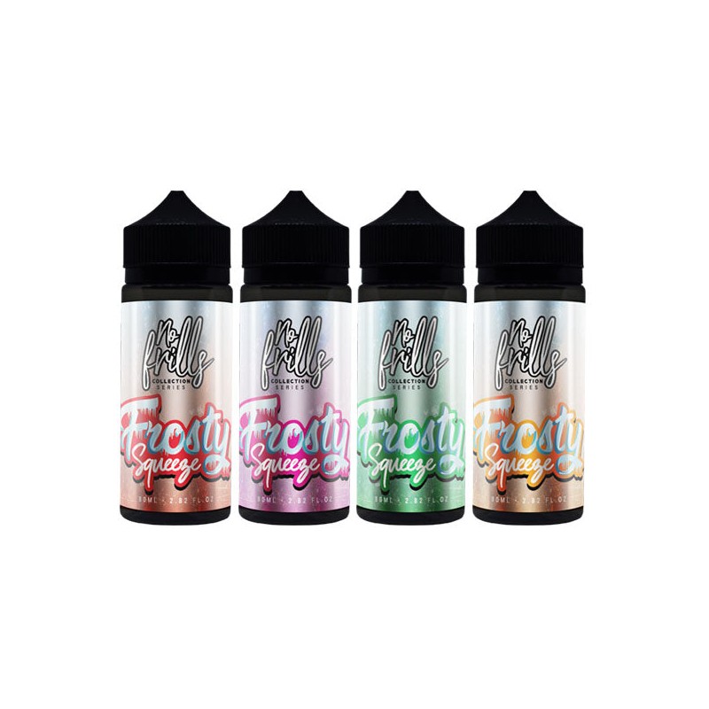 Buy No Frills Collection Frosty Squeeze 80ml Shortfill 0mg (80VG/20PG) | Express Highs UK
