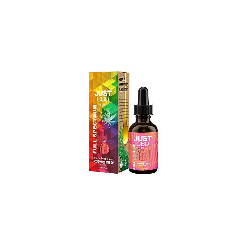 Buy Just CBD 250mg Full Spectrum Tincture - 30ml | Express Highs UK