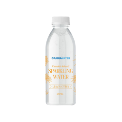 Buy Cannawater Cannabis Infused Lemon Citrus Sparkling Water 250ml | Express Highs UK