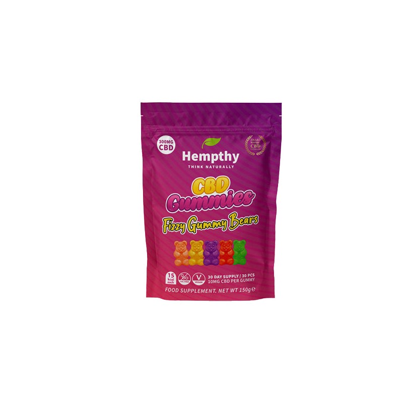 Buy Hempthy 300mg CBD Gummies 30 Ct Pouch | Express Highs UK