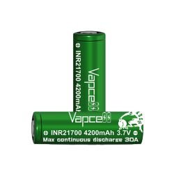 Buy VapCell 21700 4200mAh 30A Battery | Express Highs UK