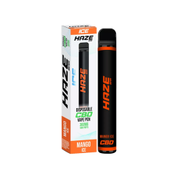 Buy Haze Bar Ice 300mg CBD Disposable Vape Device 600 Puffs | Express Highs UK