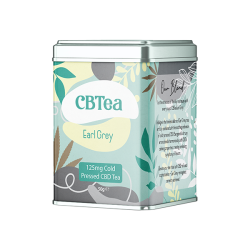 Buy CBTea 125mg Cold Pressed Full Spectrum CBD Earl Grey - 50g | Express Highs UK