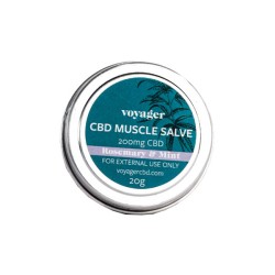 Buy Voyager 200mg CBD Rosemary & Mint Muscle Salve - 20g | Express Highs UK