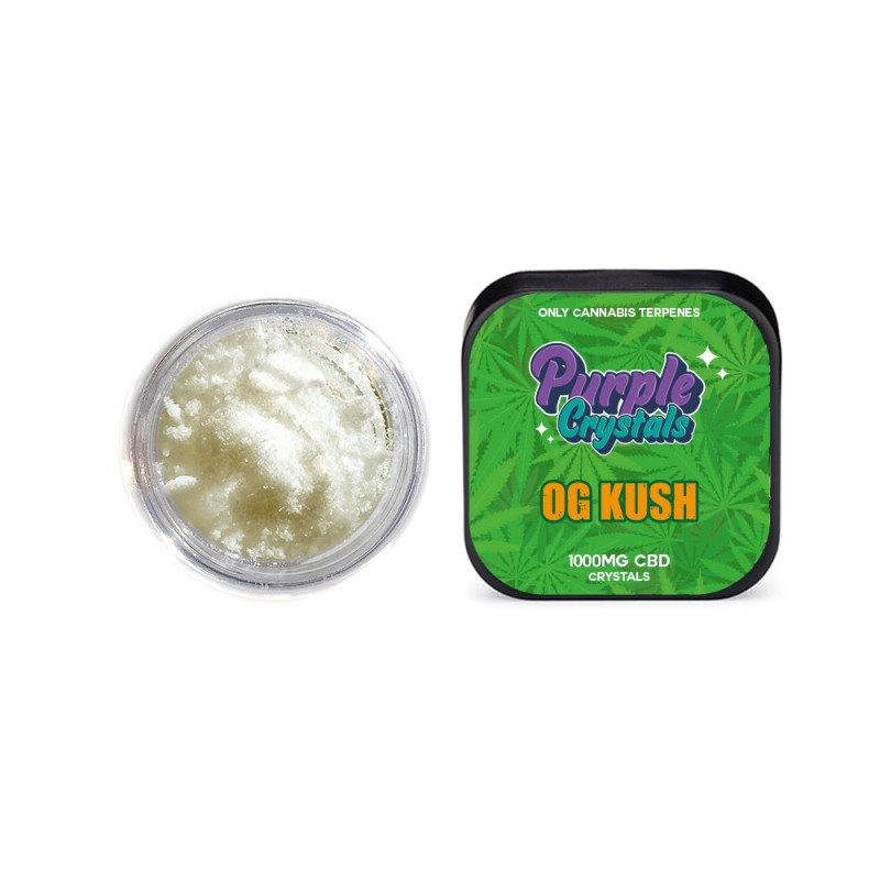 Buy Purple Crystals by Purple Dank 1000mg CBD Crystals - OG Kush (BUY 1 GET 1 FREE) | Express Highs UK