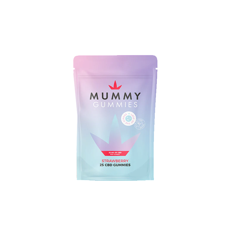 Buy Canax 625mg CBD Mummy Gummies - Strawberry | Express Highs UK