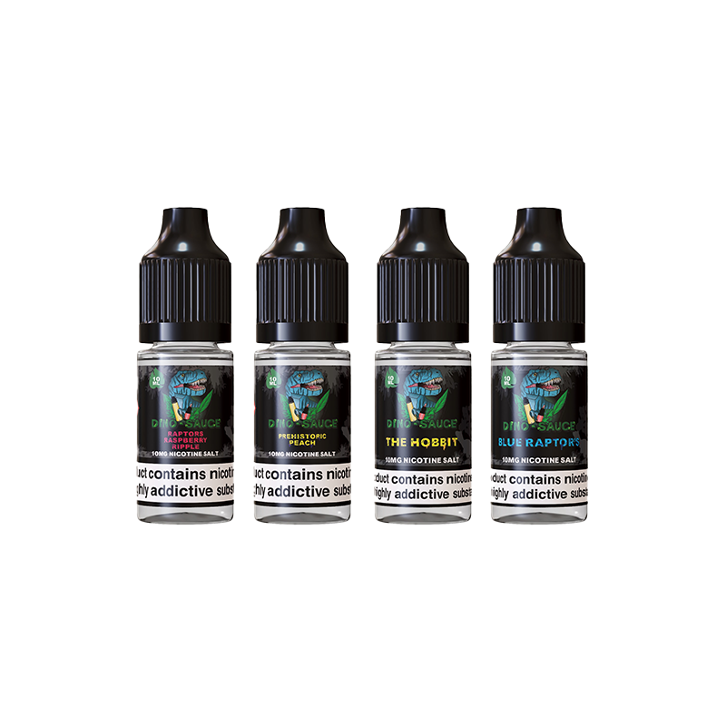 Buy 10mg Dino Sauce Nic Salts 10ml (50VG/50PG) | Express Highs UK