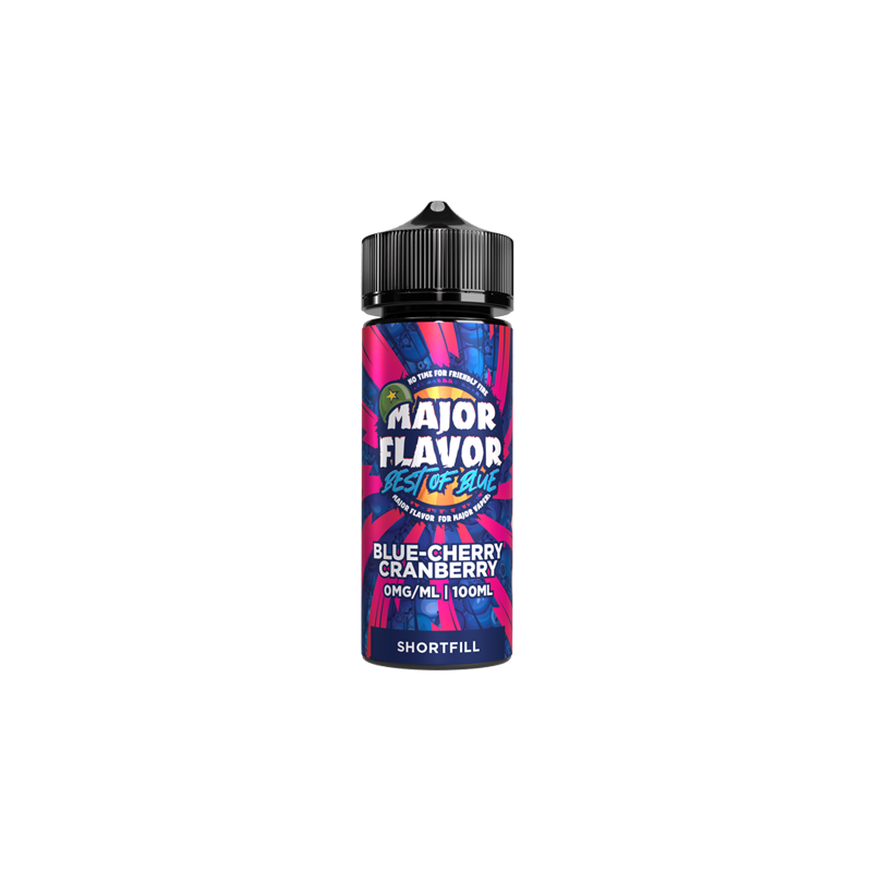 Buy Major Flavour Best Of Blue 100ml Shortfill 0mg (70VG/30PG) | Express Highs UK