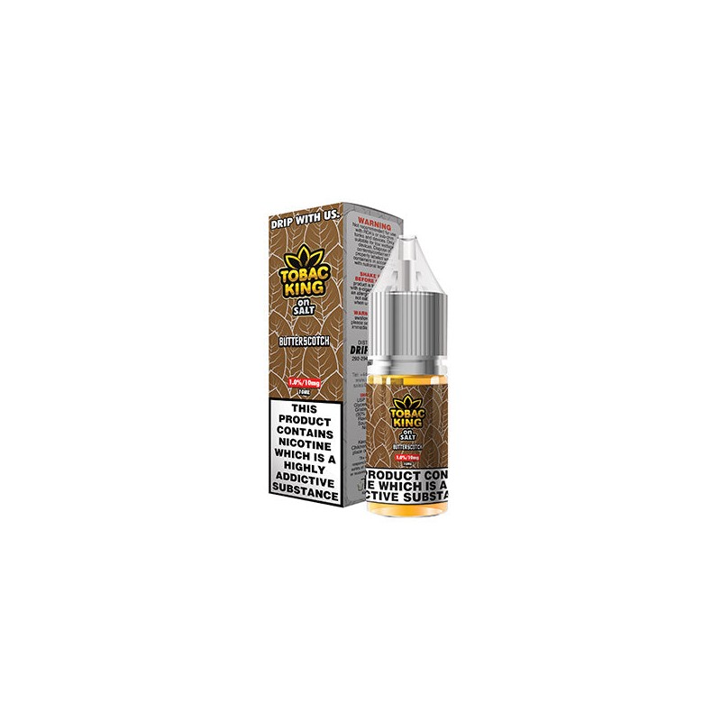 Buy 10mg Tobac King Salts By Drip More 10ml Nic Salts (50VG/50PG) | Express Highs UK