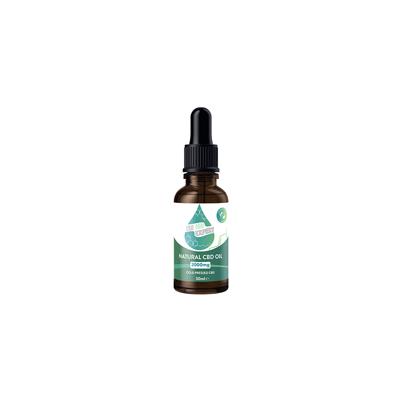 Buy The CBD Expert 2000mg Cold Pressed CBD Oil 30ml | Express Highs UK