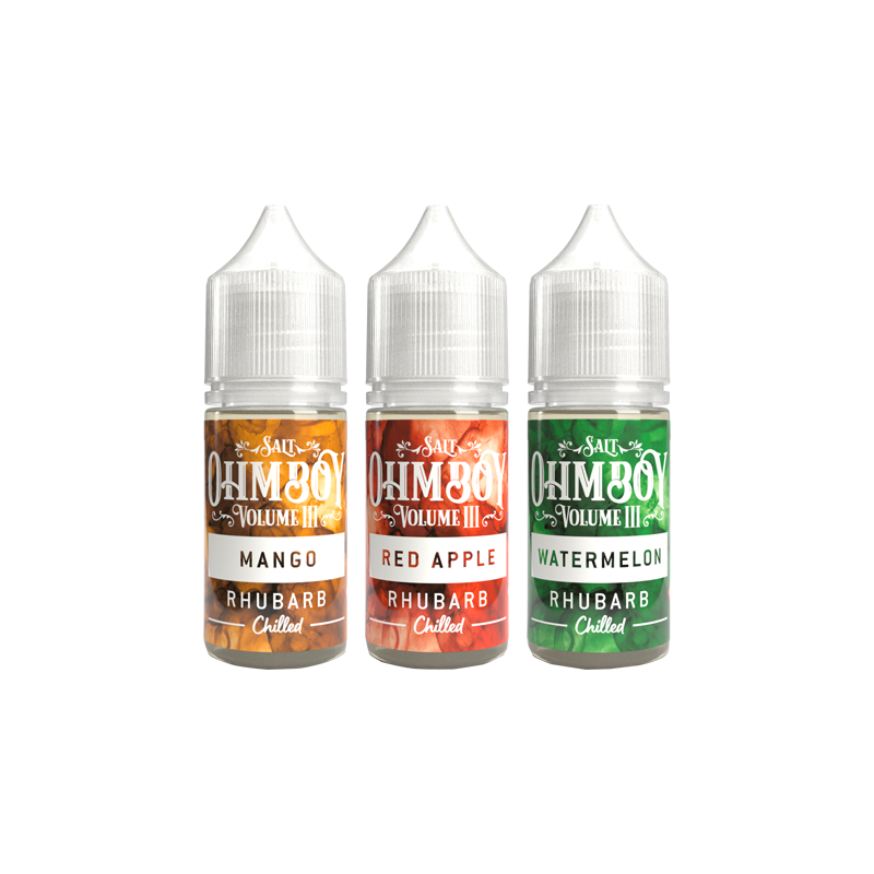 Buy 20mg Ohm Boy Volume III 10ml Nic Salt (50VG/50PG) | Express Highs UK