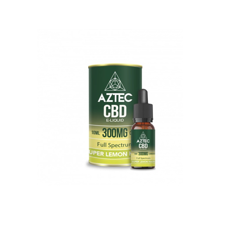 Buy Aztec CBD 300mg CBD Vaping Liquid 10ml (50PG/50VG) | Express Highs UK