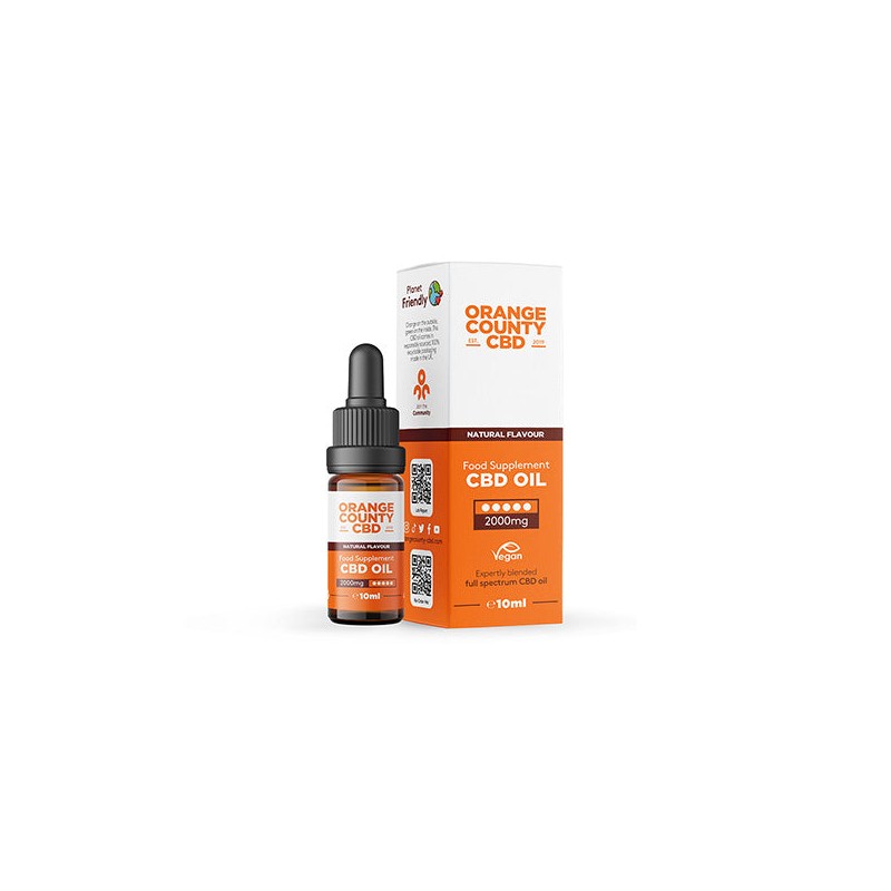 Buy Orange County CBD 2000mg Full Spectrum CBD Oil - 10ml | Express Highs UK