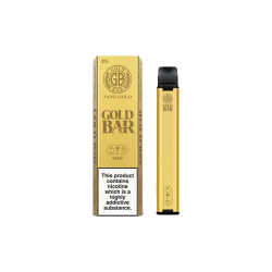 Buy 20mg Gold Bar Disposable Vape 600 Puffs | Express Highs UK