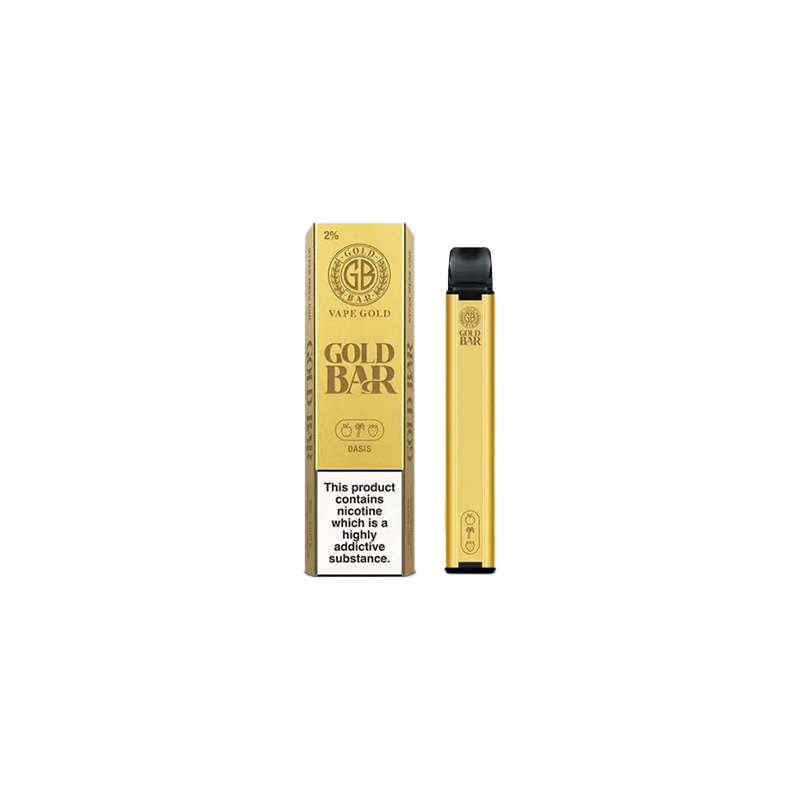 Buy 20mg Gold Bar Disposable Vape 600 Puffs | Express Highs UK