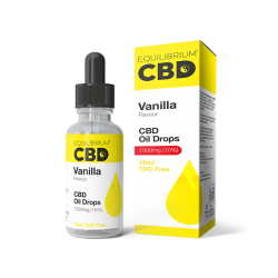 Buy 1000mg Equilibrium CBD Oil 10ml - Vanilla Flavour | Express Highs UK