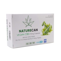 Buy Naturecan 10mg Vegan CBD Capsules - 30 Caps | Express Highs UK