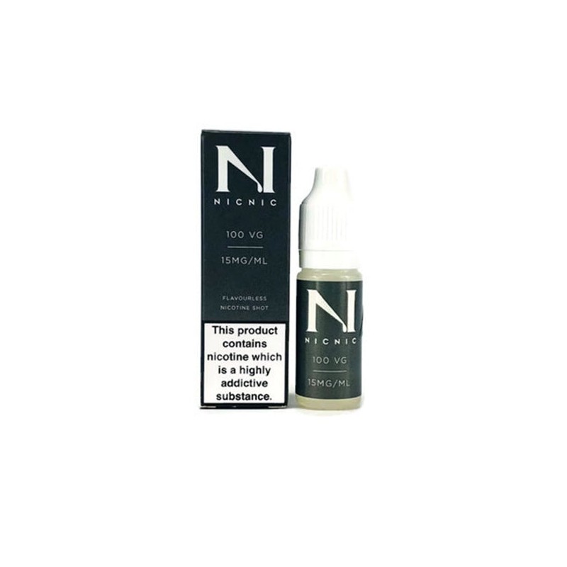 Buy NIC NIC 15mg Nicotine Shot 10ml 100VG | Express Highs UK