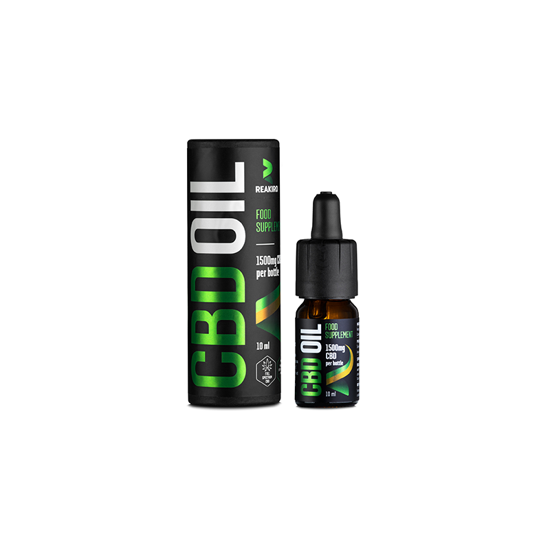 Buy Reakiro 1500mg CBD Oil 15% Full Spectrum - 10ml (BUY 1 GET 1 FREE) | Express Highs UK